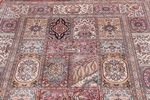 6x4 tile design silk kashmir carpet