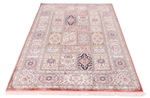 6x4 tile design silk kashmir carpet