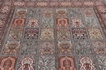 9x6 tile design silk kashmir carpet