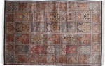 6x3 silk kashmir persian rug