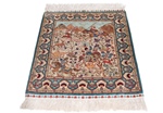 1300 kpsi square hereke silk carpet
