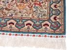 1300 kpsi square hereke silk carpet