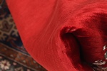 red silk hereke turkish rug