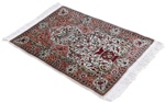 genuine silk hereke turkish carpet