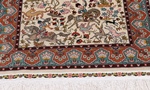 900 kpsi square hereke silk carpet