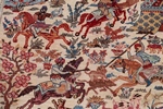 12 quality pictorial hereke silk carpet