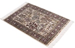 pictorial silk hereke carpet