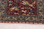 625kpsi hunting design hereke silk carpet