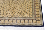 5x3 gonbad qum silk persian carpet