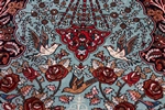 khan khali 900 kpsi hereke silk carpet