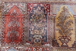 antique susler hali hereke silk carpet