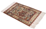 silk hereke fidan turkish carpet