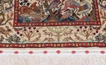 silk hereke fidan turkish carpet