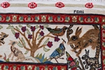 silk hereke fidan turkish carpet