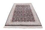 large signed silk hereke turkish carpet