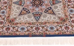 5x3 gonbad silk isfahan persian rug