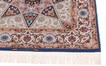 5x3 gonbad silk isfahan persian rug