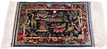 900 kpsi pictorial hereke silk carpet