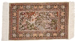 silk metal turkish hereke carpet