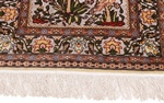 silk metal turkish hereke carpet