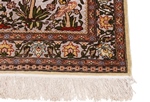 silk metal turkish hereke carpet
