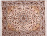 10x7 400kpsi silk tabriz persian rug