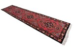 13ft 420cm long tabriz runner carpet