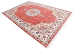 6x5 silk tabriz persian carpet