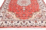 6x5 silk tabriz persian carpet