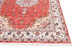 6x5 silk tabriz persian carpet