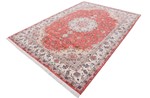6x5 silk tabriz persian carpet