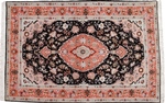 5x3 tabriz persian rug with silk