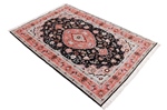 5x3 tabriz persian rug with silk