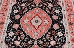 5x3 tabriz persian rug with silk