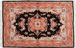 5x3 tabriz persian rug with silk