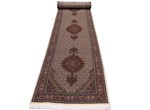 tabriz mahi carpet runner rug 13ft 400cm