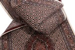 tabriz mahi carpet runner rug 13ft 400cm