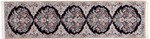 6ft silk nain persian rug runner