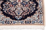6ft silk nain persian rug runner