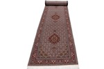 tabriz mahi carpet runner rug 13ft 400cm