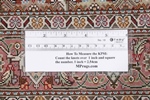 tabriz mahi carpet runner rug 13ft 400cm