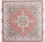 8ft 250cm square tabriz rug