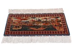 1600kpsi bosphorus blue mosque pictorial hereke silk carpet