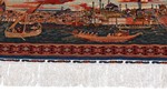 1600kpsi bosphorus blue mosque pictorial hereke silk carpet