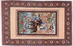 ilam qum persian rug fine carpet