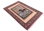 ilam qum persian rug fine carpet