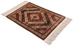 signed silk hereke turkish carpet