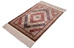 signed silk hereke turkish carpet