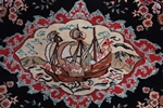 noah ark 2500kpsi hereke silk turkish rug