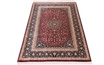 4x3 silk qum persian rug